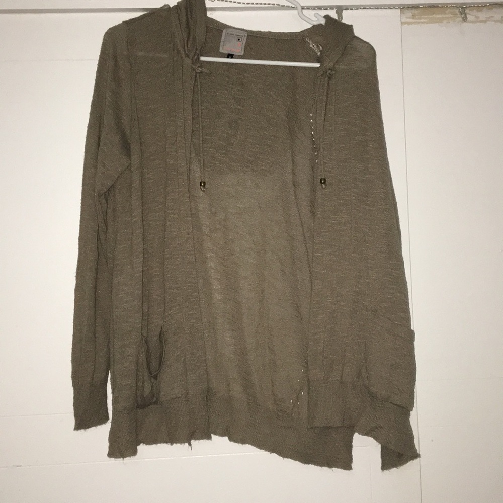 Brown/beige cardigan